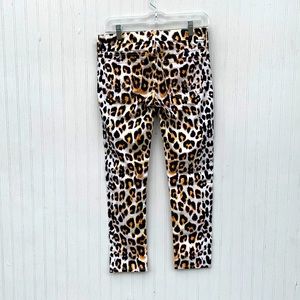 The Looker Leopard crop Mother jeans 29